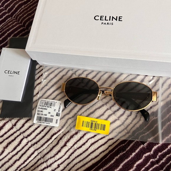 Celine Triomphe metal 01 sunglasses - Picture 7 of 7